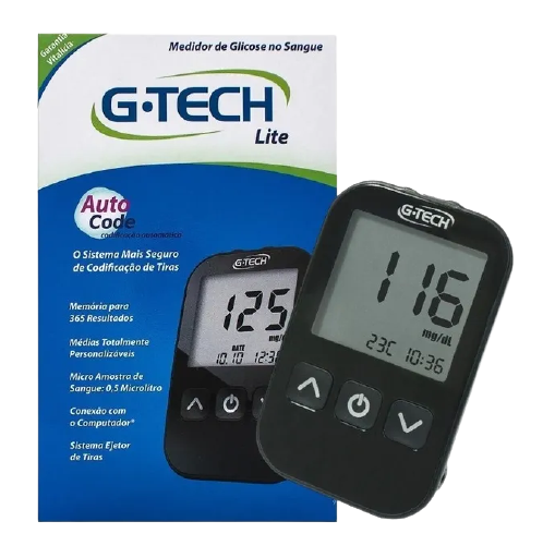 Medidor de Glicose G-TECH - Lite