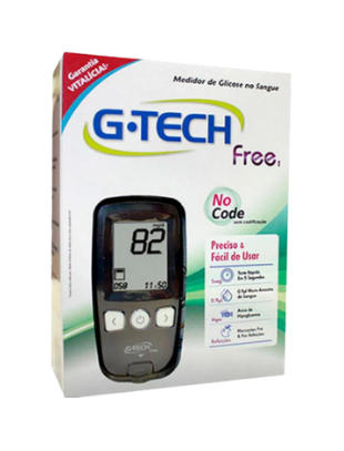 Medidor de Glicose G-Tech Free